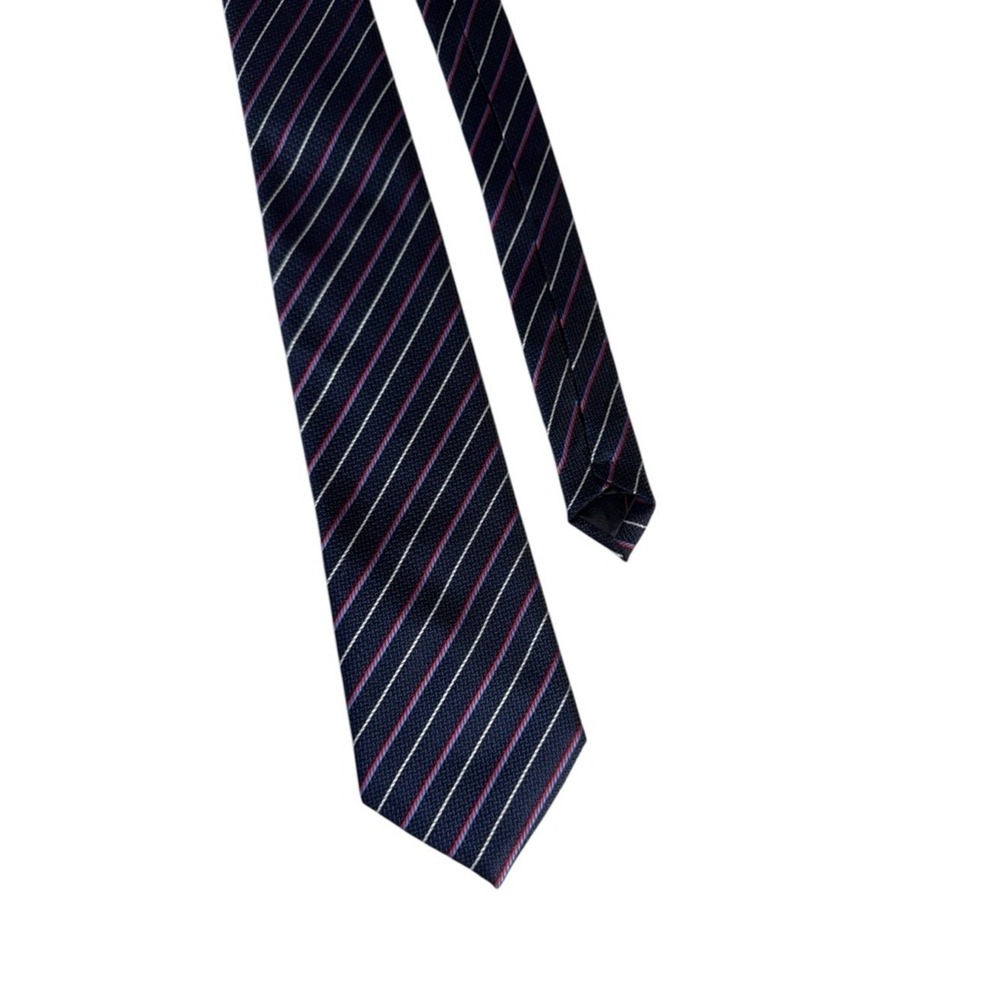 Ming Chao Mens Silk Tieβ Quiet Luxury Old Money Preppy Striped